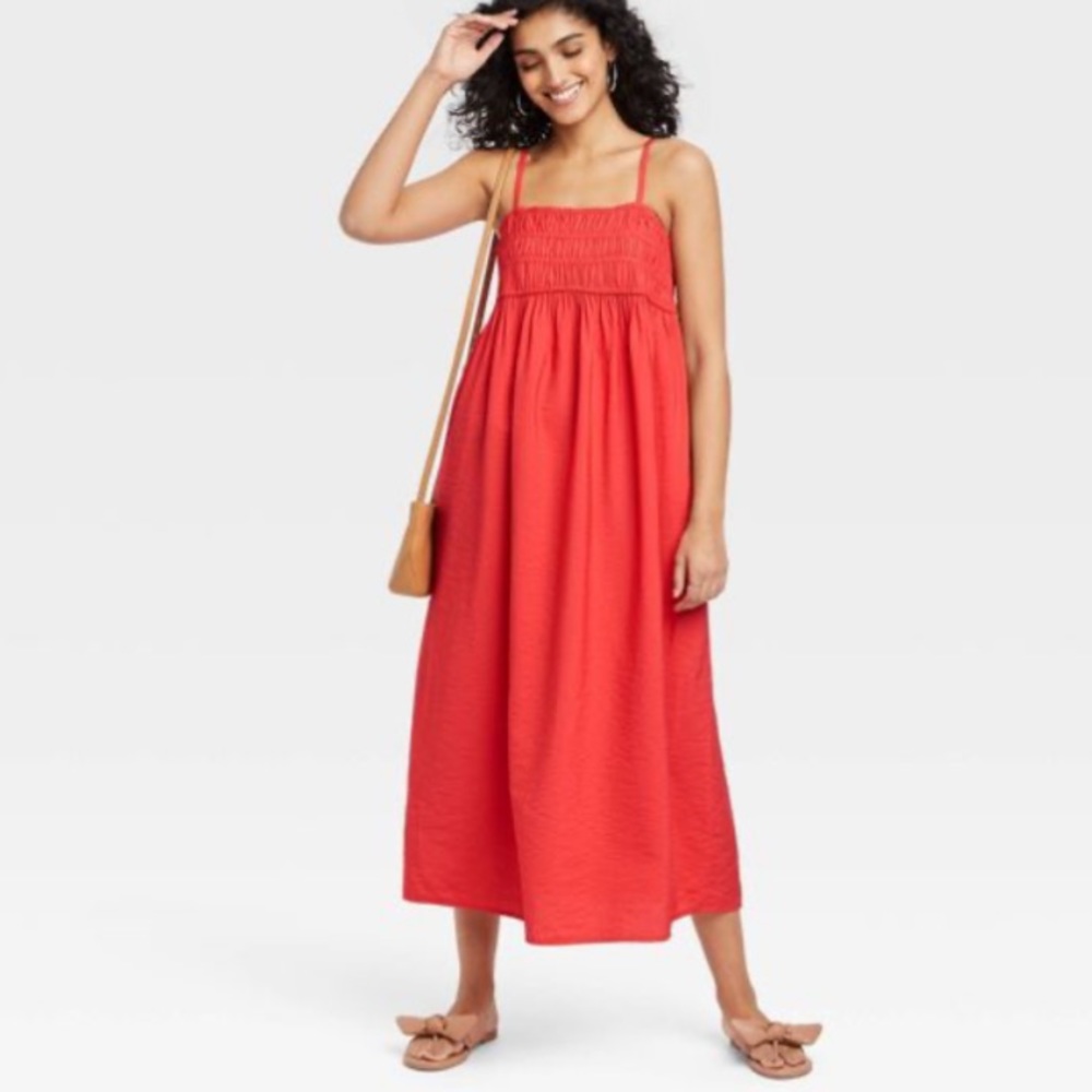 a new day Red Maxi Dress